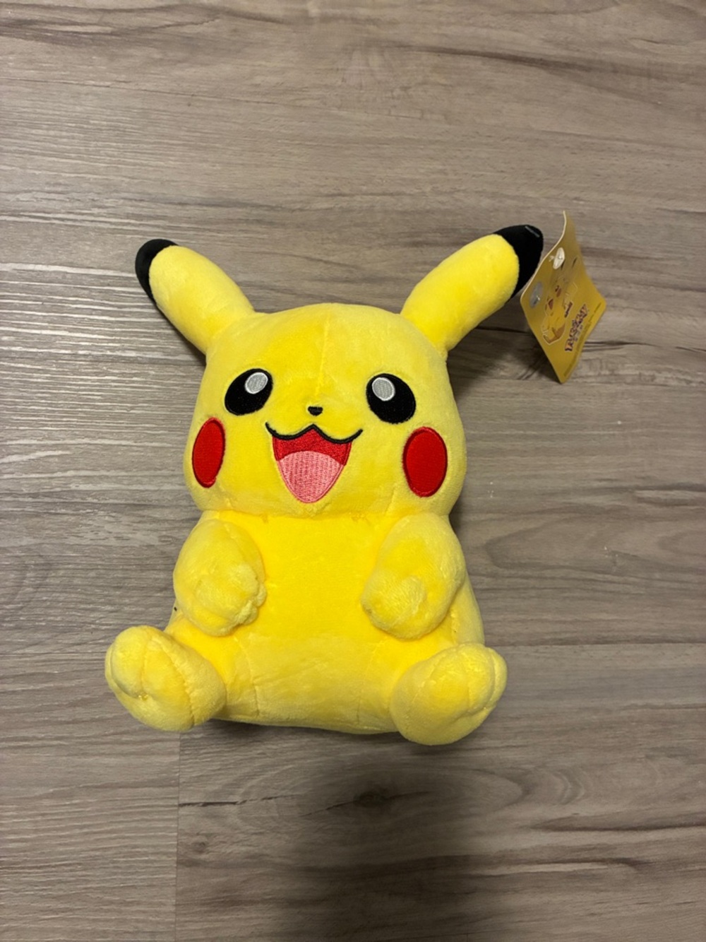 Pikachu Yellow Plush Toy - Official Pokémon Style Kids Toy